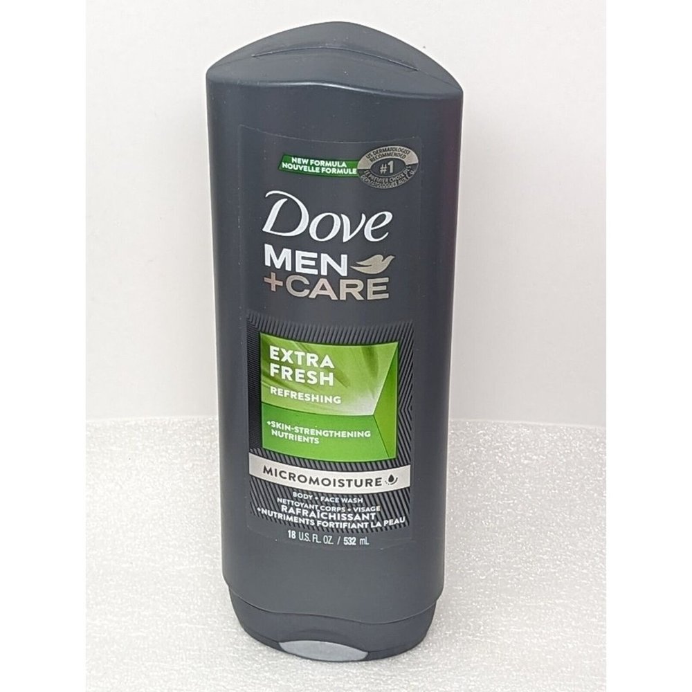 Dove Men + Care Extra Fresh Micro Moisture Refreshing Body Wash 18 oz